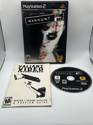 Manhunt PS2  (Sony PlayStation 2, 2003)  CIB Complete - Tested