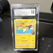 Pikachu on the Ball - (Pokemon Futsal) 001/005 Miscellaneous Cards