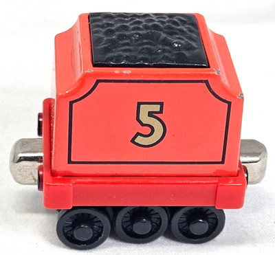 Thomas & Friends Diecast Metal James Tender #5 Train Magnetic Red Coal!