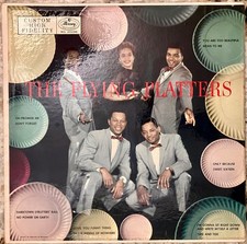 The Platters "The Flying Platters" 12" Vinyl Record LP S VG /R VG