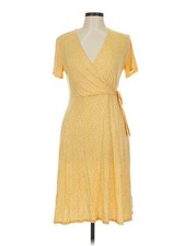 Amazon Essentials Women Yellow Casual Dress M