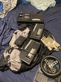 ColecoVision Console Lot w/ Controllers & Power Adapters Untested..