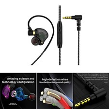 Heavy Bass In-ear Gaming Earbud Music Mobile Phone Headset Noise Cancellation