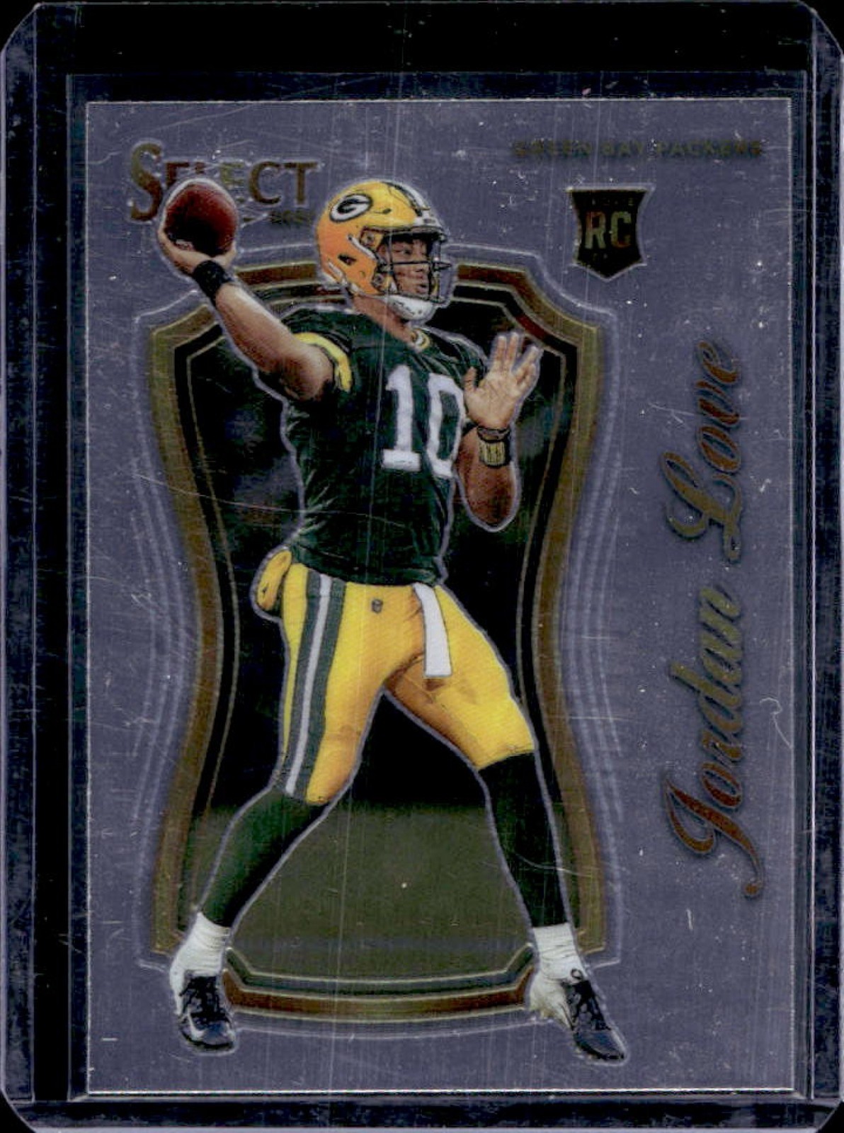 2020 Select Jordan Love Certified Rookies RC Rookie #SCR-11 Packers