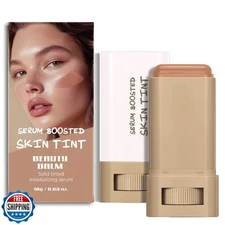 Beauty Balm Serum Boosted Skin Tint Stick – Face Tint Balm Foundation with Se