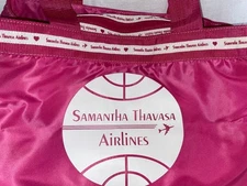 Samantha.Thavasa.Airline Retro Bag Women JPN Limited Edition Rare Animation Mode