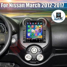 For Nissan March 2012-2017 Apple CarPlay Android 15 Car Stereo Radio GPS NAVI BT