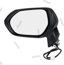 Driver Side Mirror Assembly Compatible with Toyota Corolla 3Pin Left, Black