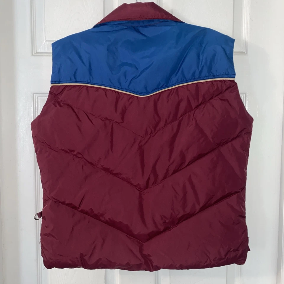 COLETE ACOLCHOADO ESTILO WESTERN OBERMEYER TAMANHO M Vintage - Imagem 4 de 4