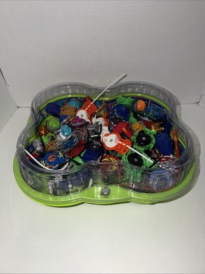 Huge Beyblade Burst Lot   Takara Tomy Beys + Launchers + Parts/Stadium 