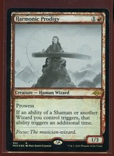Harmonic Prodigy Rare Showcase Foil Ex Modern Horizons 2 Magic the Gathering MTG