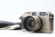 Green Label 【MINT w/ Hood】 Contax G1 Rangefinder Film Camera Planar 35mm f2 Lens