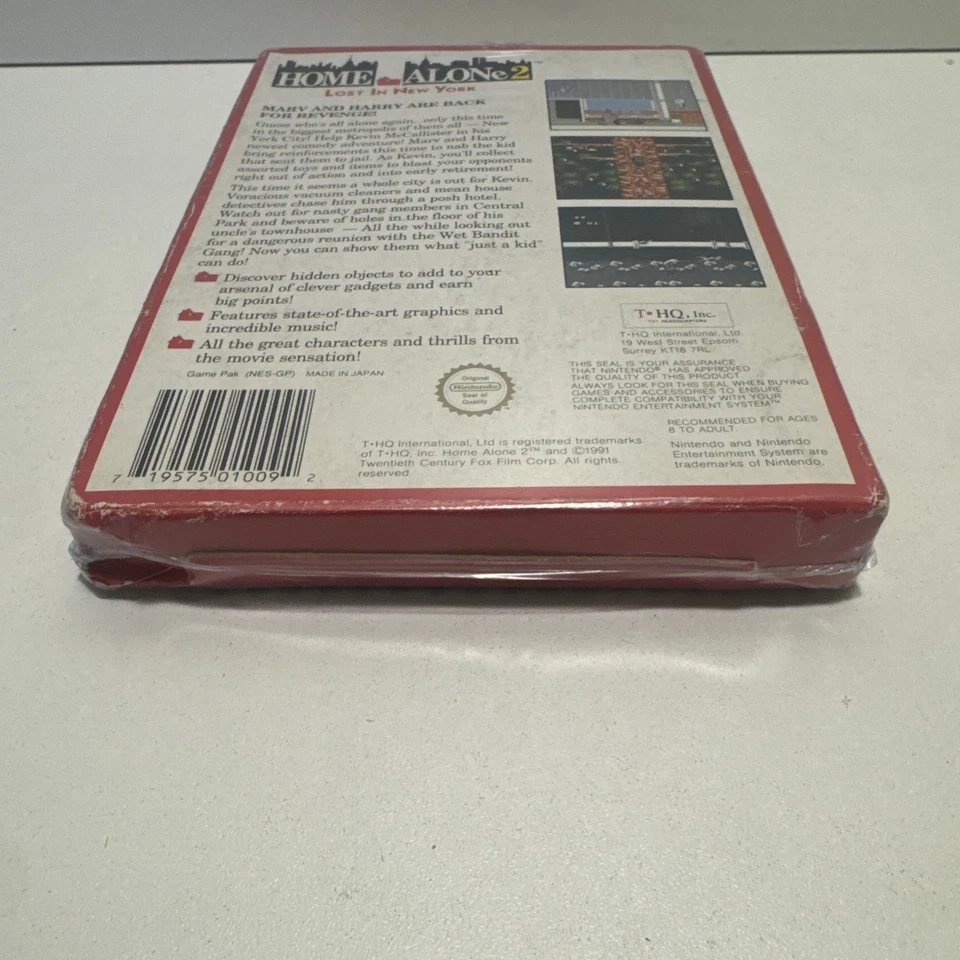 Home Alone 2: Lost in New York (Nintendo Entertainment System) THQ Game SEALED - Image 4 of 4