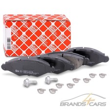 FEBI BILSTEIN BREMSBELÄGE BREMSKLÖTZE VORNE FÜR CITROEN XSARA PEUGEOT 106 206