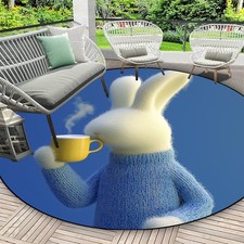 1pc of 23X2331X3147X4763X63 Inches Non-Slip Machine Washable Polyester Door Mat,