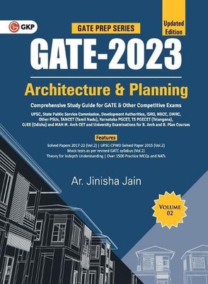 Gate 2023: Architecture & Planning Vol 2 - Guide by GKP by G.K. Publications Ltd