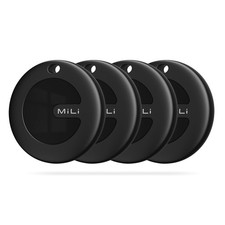 MiLi MiTag Bluetooth Tracker for Android, Smart Air Tracking BLK, 4PCS