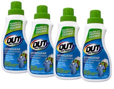 OUT ProWash Odor Eliminator & Stain Remover, 22 oz - 4 Pack