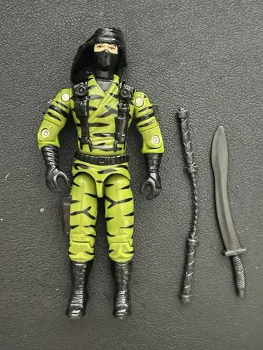 gi joe lot figure 1992 Nun Chuck 100% complete beautiful colors