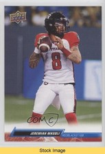 2023 Upper Deck CFL Blue Jeremiah Masoli #18 READ 1o9l