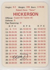 1970 APBA Football 1969 Season Gene Hickerson 0q3