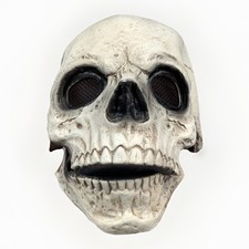 Halloween Skull Mask Full Head Skull Mask with Movable Jaw, For Halloween Party