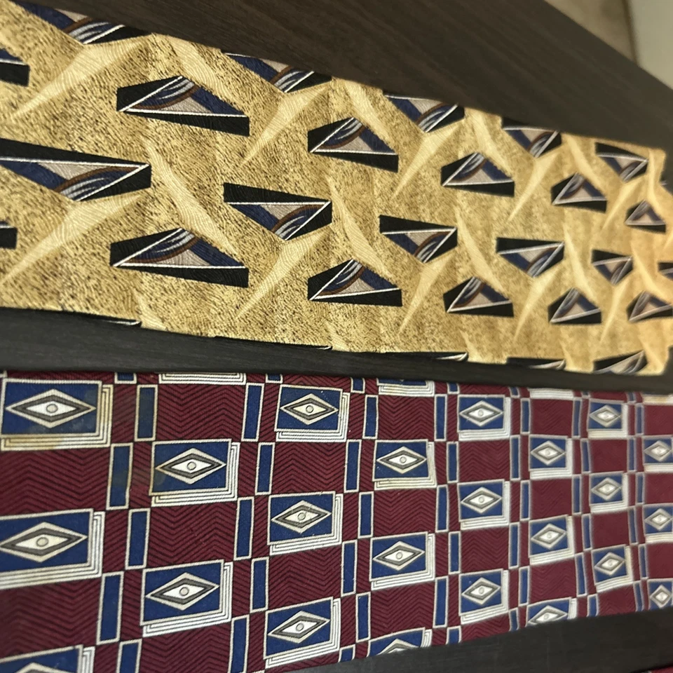 2, grandes e altas, gravatas sociais, 64+ polegadas de comprimento, Irvine Park e John Blair - Imagem 4 de 4