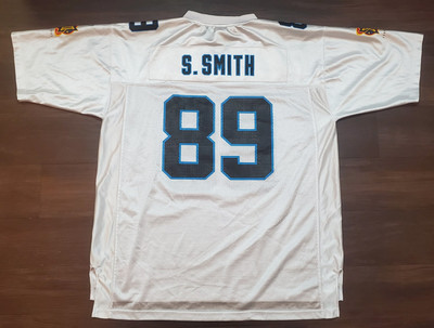 Steve Smith #89 Carolina Panthers 2004 Superbowl 38 Reebok Men XL