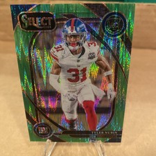 2024 Select Football Tyler Nubin Club Level Neon Green Shock RC /499