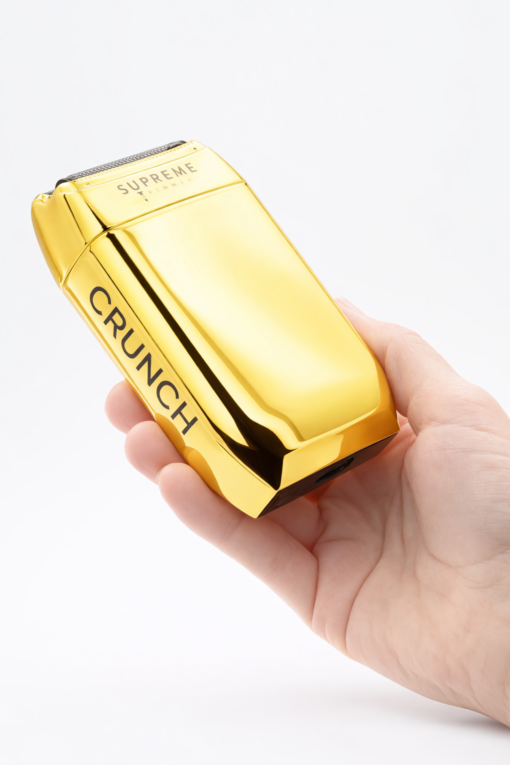 Supreme Trimmer CRUNCH Foil Shaver STF602 | For Short Hair & Stubble | Gold