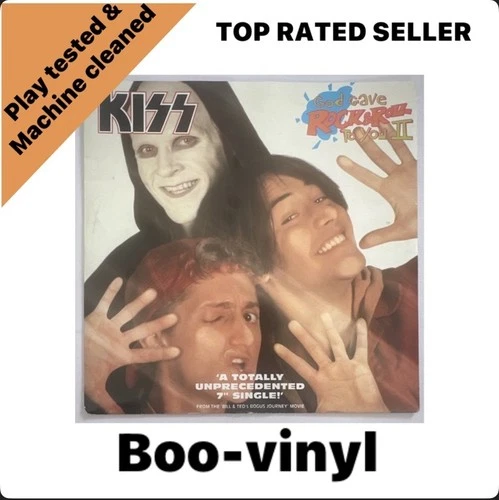 KISS - God Gave Rock & Roll To You II  - 7” Single Rock EX / EX Condition