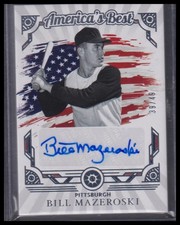 2025 Panini Boys of Summer #ABS-BMA Bill Mazeroski #/49 Auto