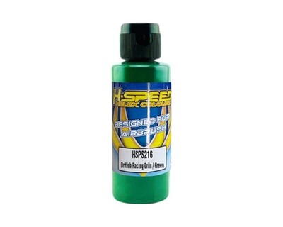 H-SPEED Lexan Airbrush Farbe 60ml British Racing Grün HSPS216 