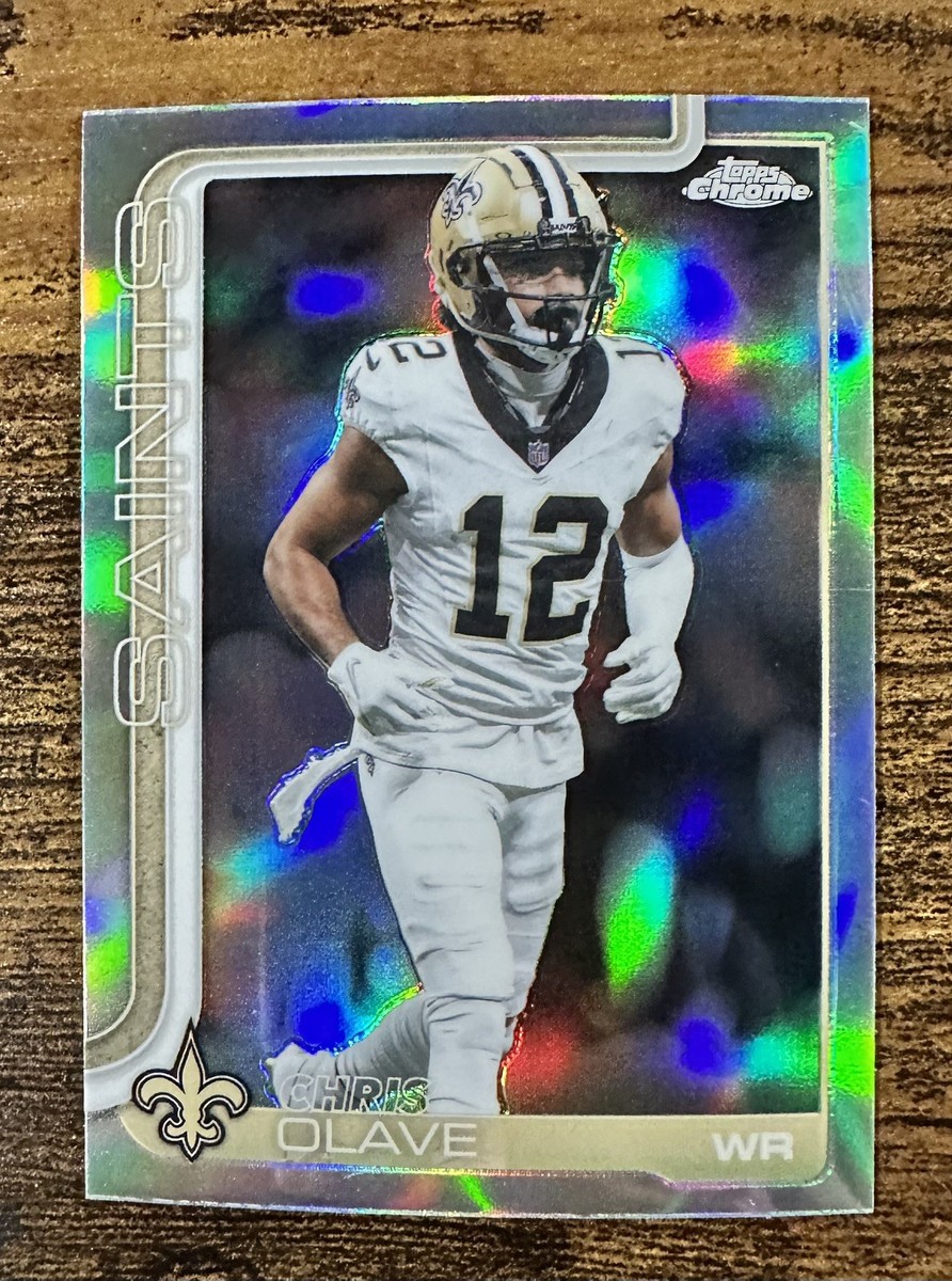 2025 Topps Chrome Chris Olave Refractor | eBay