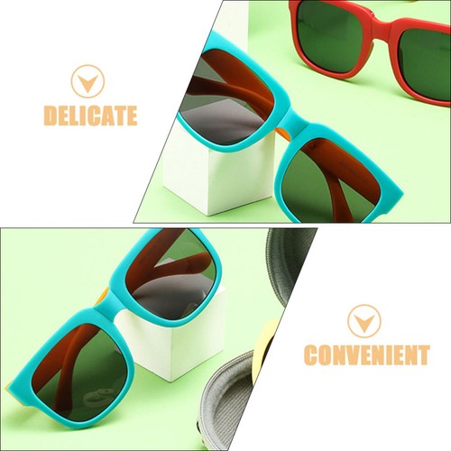 2 Pairs Children's Folding Sunglasses Kids Outdoor Girl Foldable for - Picture 10 of 12