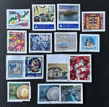 Lot de 15 timbres de Suisse années diverses - Sur Fragment - Briefmarken C83