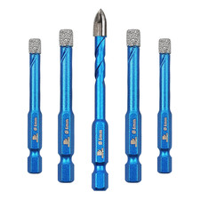 Diamond Drill Bit - 1/4 Inch Masonry Drill Bits Set for Porcelain Tile Ceramic