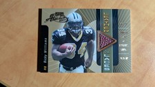 2000 Playoff Absolute #RW34 Ricky Williams Leather and Laces GU-BALL SP/350