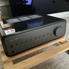 Quad Vena Integrated stereo amplifier-Black, Remote Control, Bluetooth,CD,Aux 
