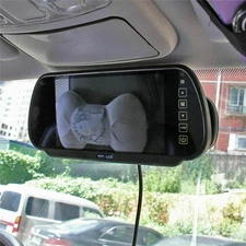 7" LCD Car Mirror HD Monitor for Car Rearview Camera Parking Reverse Backup