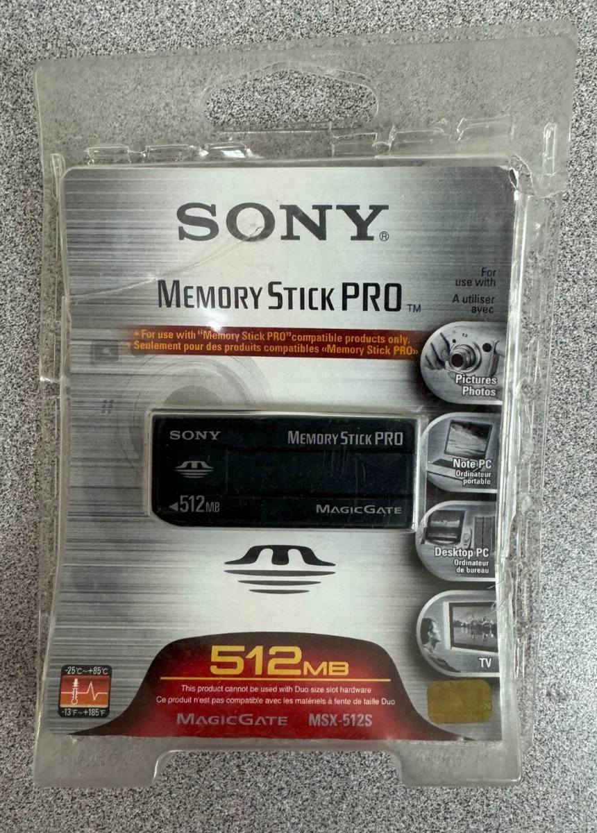 512MB メモリー 2枚セット　#2 Sony 512 MB Memory Stick PRO Camera Memory Cards for sale | eBay