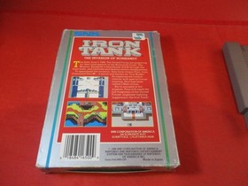 Iron Tank (Nintendo NES) COMPLETO con Caja Manual Juego FUNCIONA!