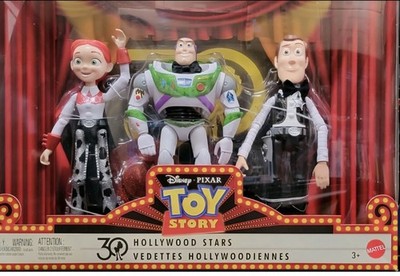 Disney Pixar Toy Story 30th Anniversary Hollywood Star 3-Pack 