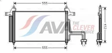 AVA COOLING FT5253D Air Conditioning Condenser for STILO (192_) 1.2 2002-