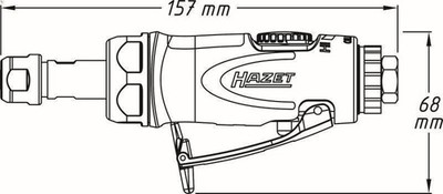 Schleifmaschinen HAZET 9032N-1