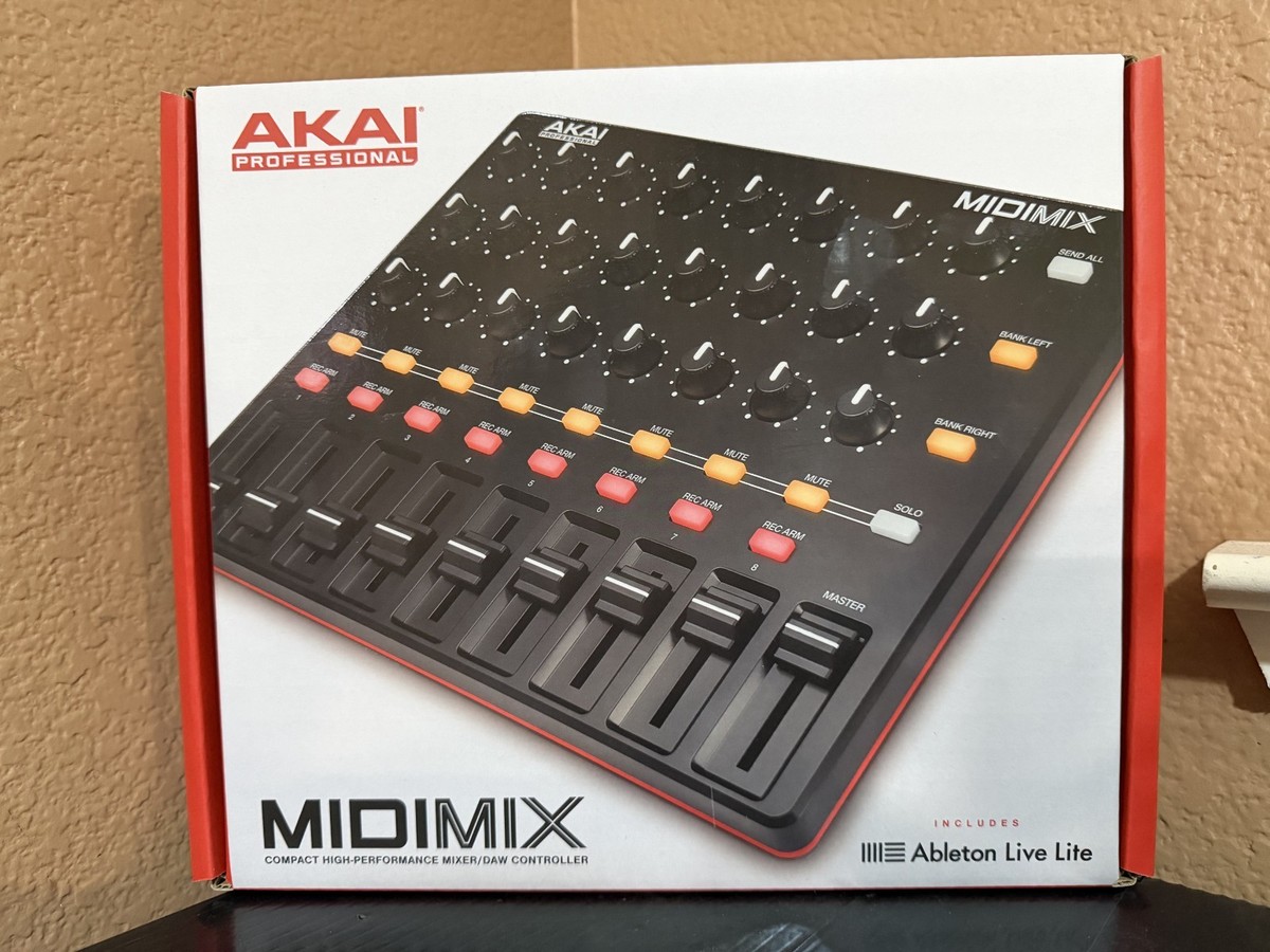 Akai MIDIMIX USB MIDI Controller - Black for sale online | eBay