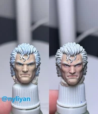 1/12 Male Magneto Cool Man Head Sculpt Model For 6''Action Figure Doll
