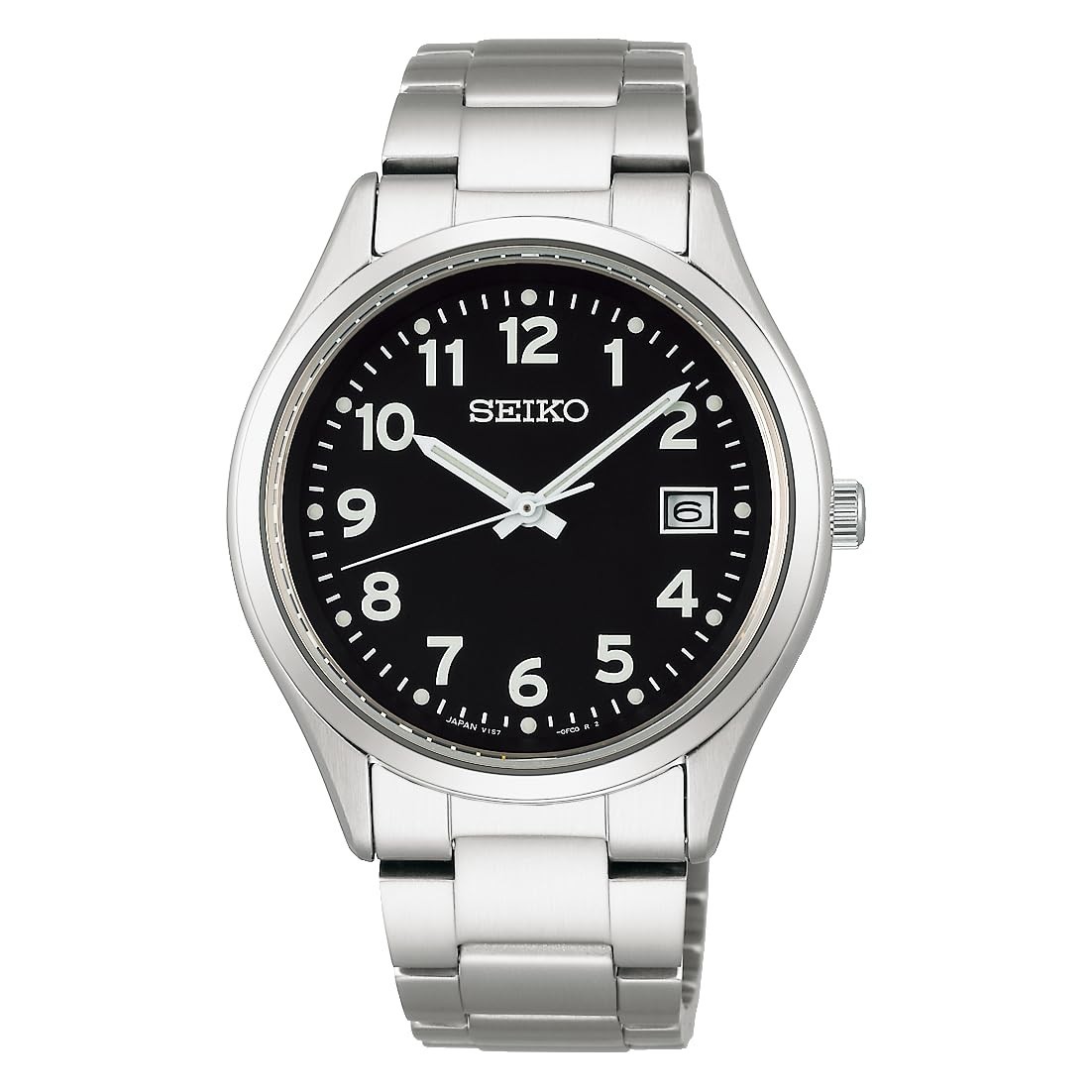 SEIKO SELECTION SBPX155 S Series Solar Black Dial Sapphire Glass Men's Watch