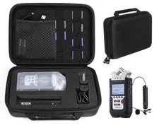 Professional Portable Recorder Case with DIY foam inlay for ZOOM H1, H2N, H5,...
