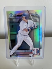 2025 Bowman - Chrome Prospects Marcos Torres #BCP-94 Refractor /499 (RC)